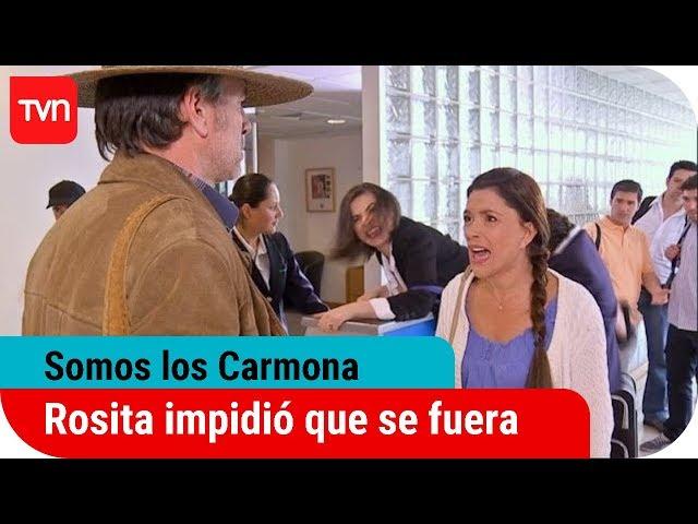 Rosita impidió que Facundo se fuera con Isabel | Somos Los Carmona - T1E37