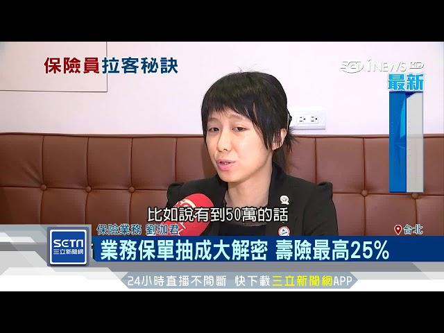 保險大解密　業外服務留客+保單抽成｜三立iNEWS