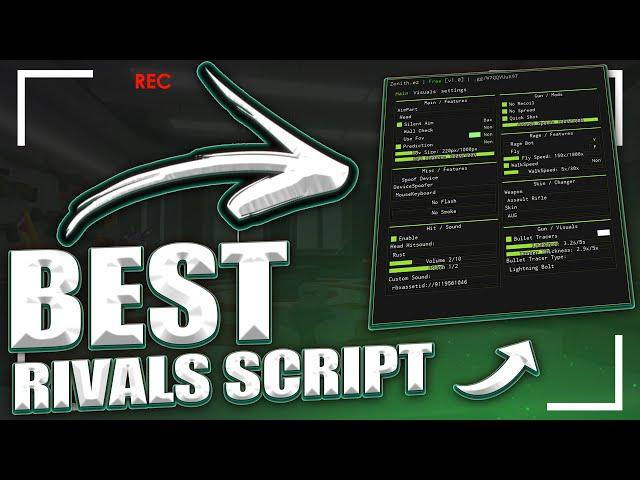 [GOD] BEST RIVALS SCRIPT 2024  | SILENT AIM, FLYHACK, SPEEDHACK, NO RECOIL | PASTEBIN | NO ADS