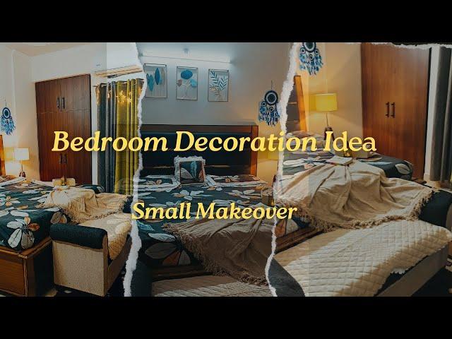 Bedroom Decoration Idea|Small room Makeover @Lets cook together