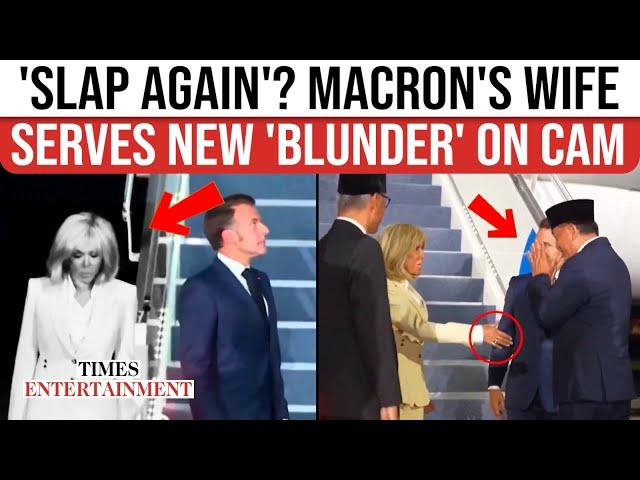 Macron & Wife's 'Cautious' Reactions In Jakarta Spark 'Slap 2.0' Remarks; Actions Raise Questions