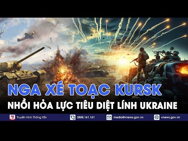 ĐIỂM TIN NÓNG 22/11. Nga xé toạc Kursk, nhồi hỏa lực tiêu diệt lính Ukraine; Kiev ‘ngạt thở’ - VNews