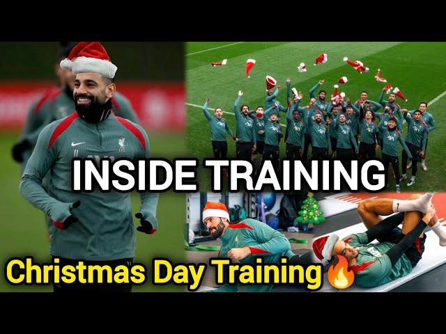 Liverpool's Christmas Training: Fully Focused on Leicester | INSIDE TRAINING