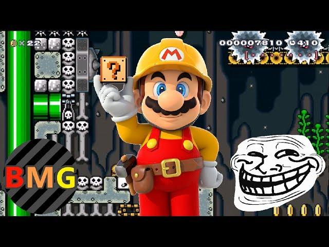 Top 10 Trolliest Levels in Super Mario Maker (That I've Played!)