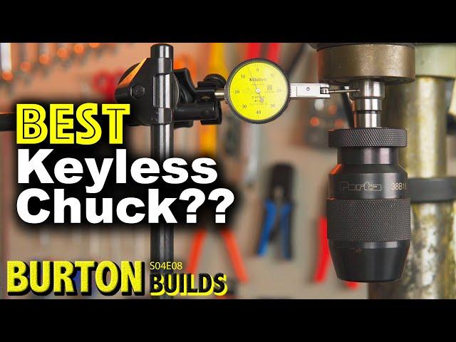 Measure Runout On Keyless Chuck - Test / Review / Install PORTA 38B16 Chuck - Burton Builds