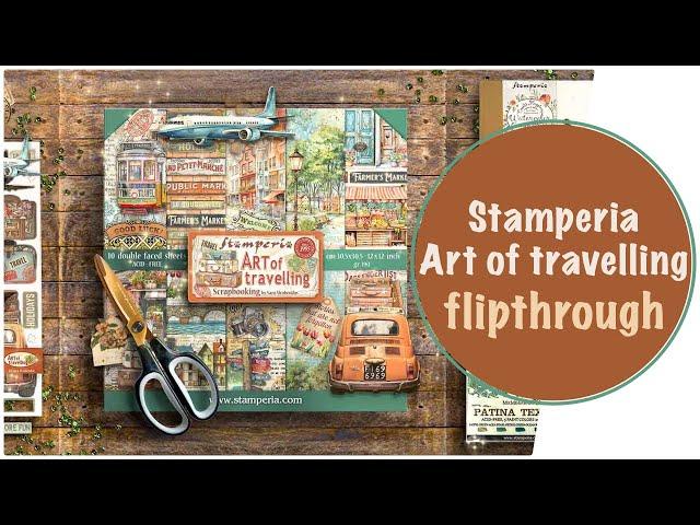 Stamperia Art Of Travelling by Sara Alcobendas Flipthrough