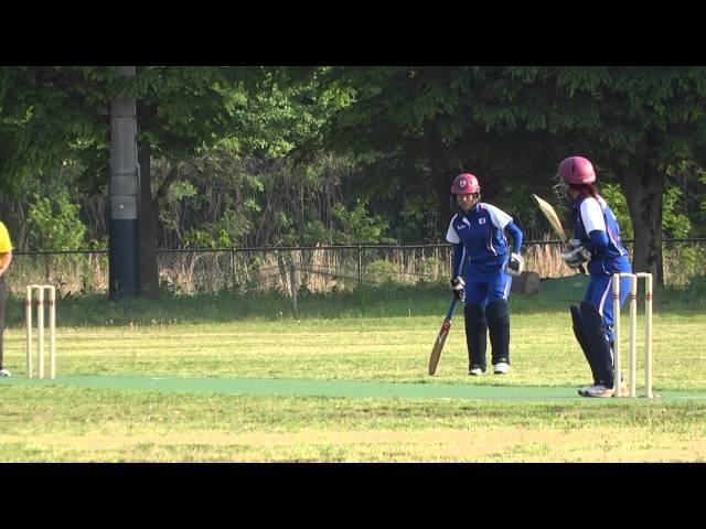 【CRICKET】　BATTING JAPAN　#17 Kurumi Ohta #3 Shizuka Miyaji