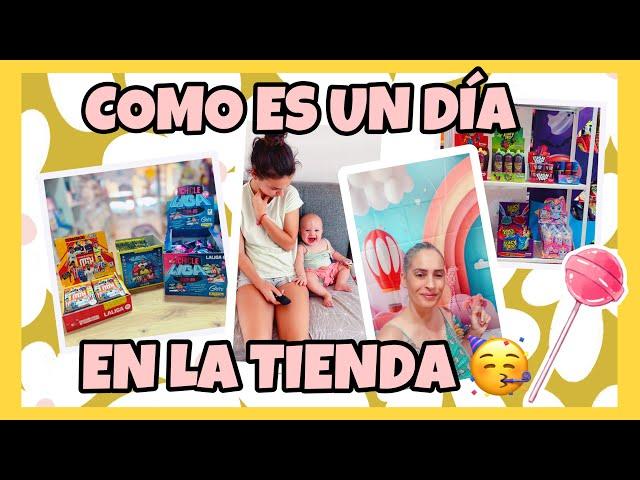 COMO ES UN DÍA EN LA TIENDA!! RUTINA FAMILIAR 