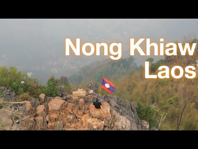 Nong Khiaw Laos | Pha Daeng Viewpoint | Drone | 농키아우 라오스 | 파댕 전망대 | 드론