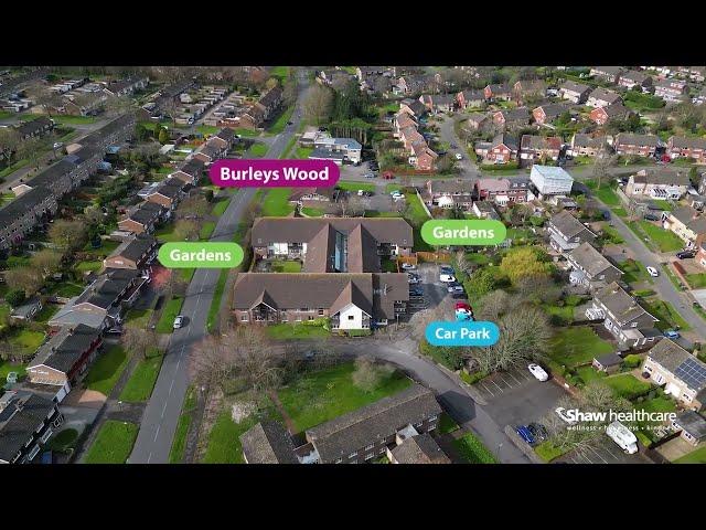 A Bird's Eye view of Burleys Wood, Crawley, West Sussex - Shaw healthcare