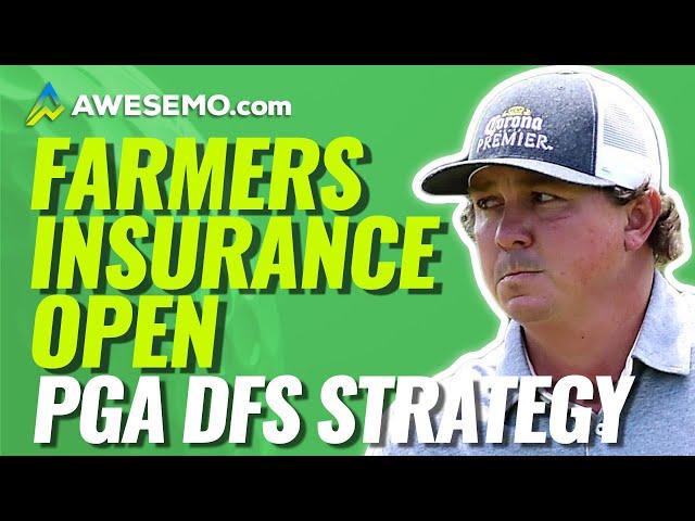 FANTASY GOLF PICKS: FARMERS INSURANCE OPEN | PGA DFS STRATEGY DRAFTKINGS & FANDUEL 1/26/21