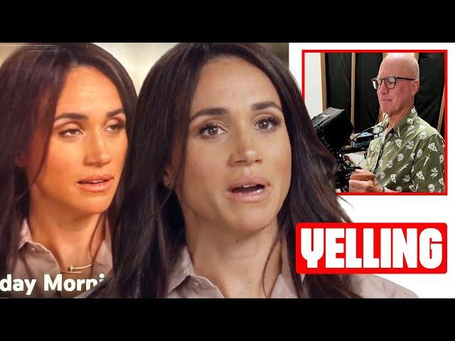 SHOCK! CBS Producer LEAKS Footage Of Meghan Markle YELLING At Her After CBS Interview
