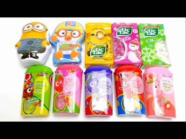 Pororo, Minion, Tic Tac & Lotte Candies