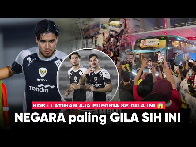 “Emang Gak Salah Pilih Negara Sih, Mereka Punya Fans Gila ” Reaksi KDB saat Di Kawal Ultras Garuda