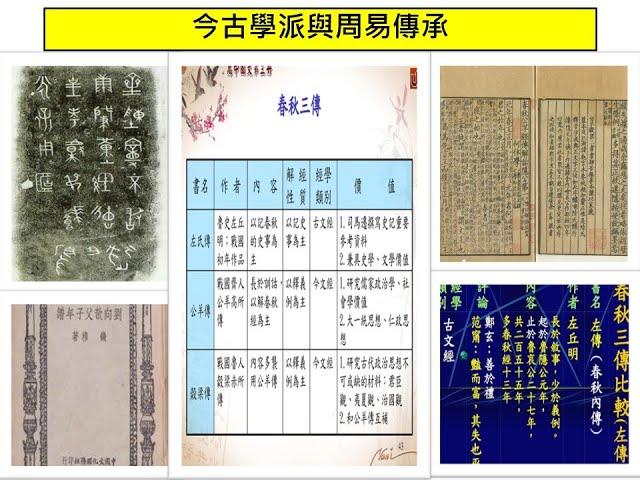 談天說易(139)—今古經文學派與周易傳承(1)-今古學派與周易傳承