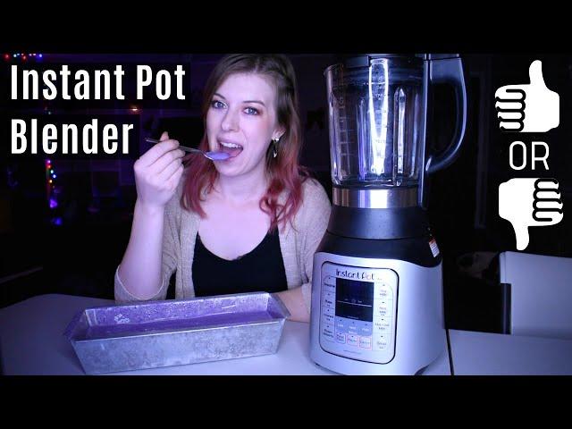 Instant Pot Blender Review | Ice Cream Demo