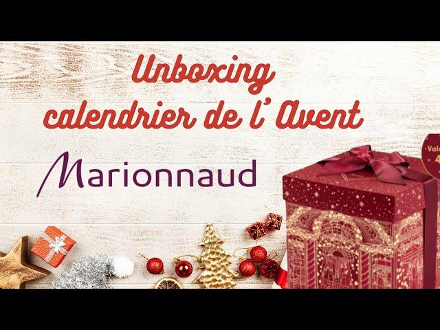 Unboxing Calendrier de l'Avent Marionnaud Multimarques (90€) #calendrierdelavent #marionnaud