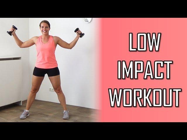 20 Minute Low Impact Workout with Dumbbells – Calorie Burning and Muscle Endurance Workout