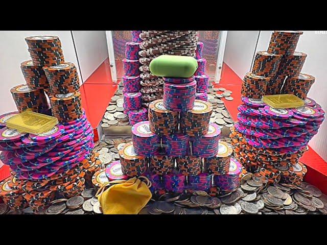 150 Quarter Challenge High Limit Coin Pusher