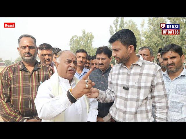 Exclusive Interview of MLA Reasi, Kuldeep Raj Dubey