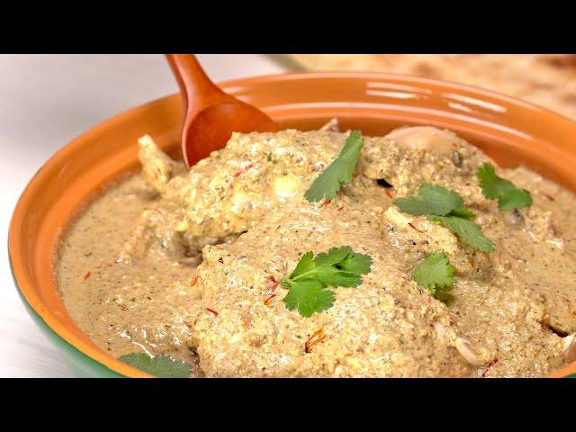 SATSIVI — Georgian chicken with walnut sauce. Recipe by Always Yummy!