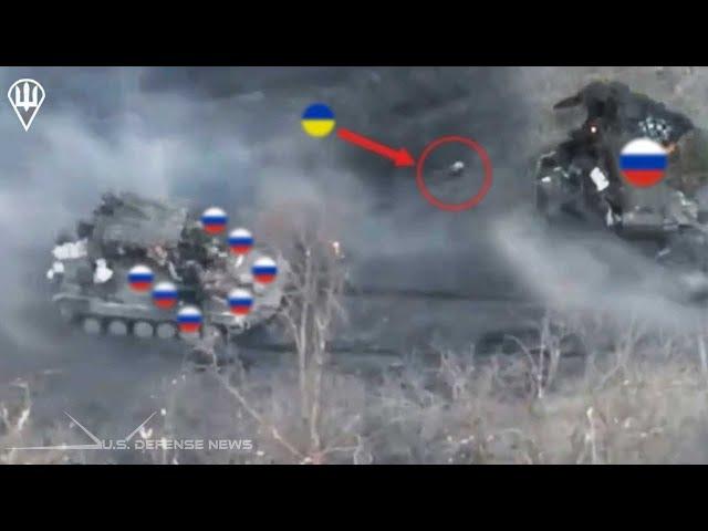 Ukraine War -FPV Drone Eliminated Russian Hiding In A  Village !