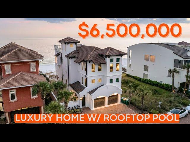 LUXURY BEACH HOME DESTIN FLORIDA W/ ROOFTOP POOL