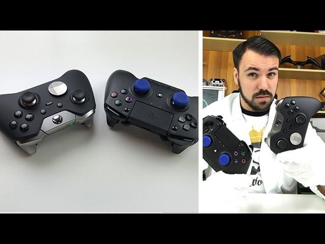 DREISTE KOPIE? Razer Raiju vs Xbox One Elite Controller - Dr. UnboxKing - Deutsch