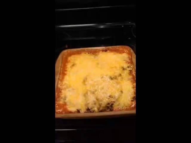 Stacked enchiladas