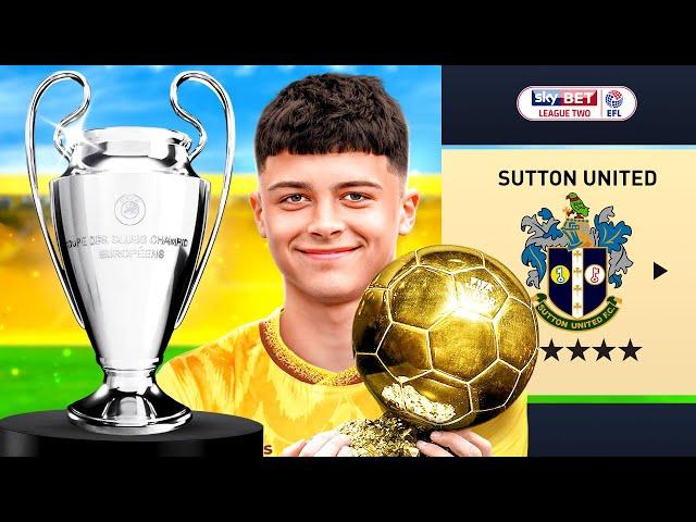 I Rebuilt Sutton United for 15 Seasons and Created a Super Team