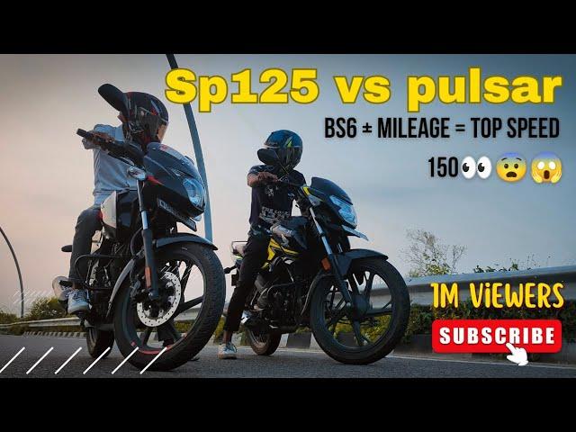 Honda SP 125 VS Pulsar 125 Drag Race  First Detailed Video on YouTube @Rohitmotovlogger980