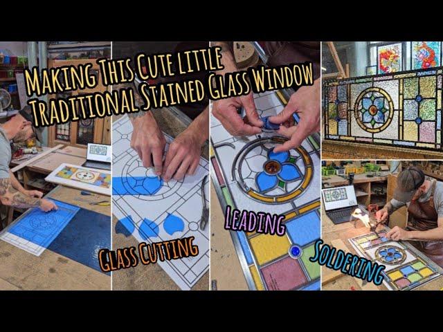 Making This Cute Little Traditional Stained Glass Window