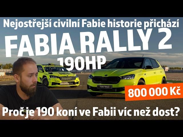 Škoda Fabia Rally 2 - konečně ostrá civilní verze po spoustě let - má to ale háček