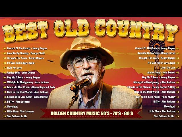 Kenny Rogers, Alan Jackson, Don Williams, George Strait - Greatest Classic Country Songs 70s 80s 90s