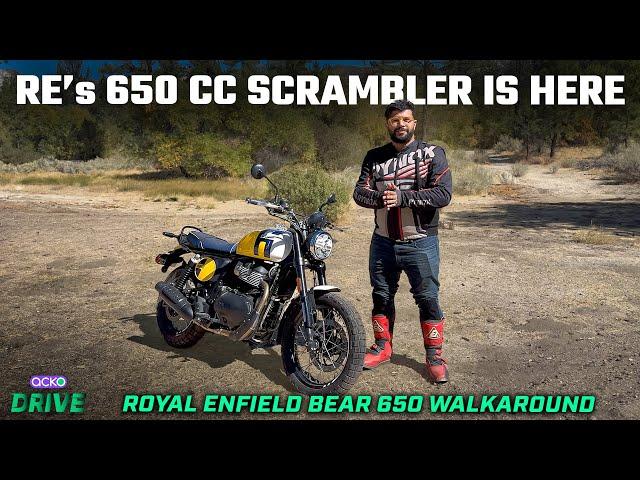 Royal Enfield Bear 650 Walkaround Review Video | What’s Changed From The Interceptor 650? | 4K