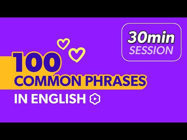 100 Common English Expressions | Cake Training Series