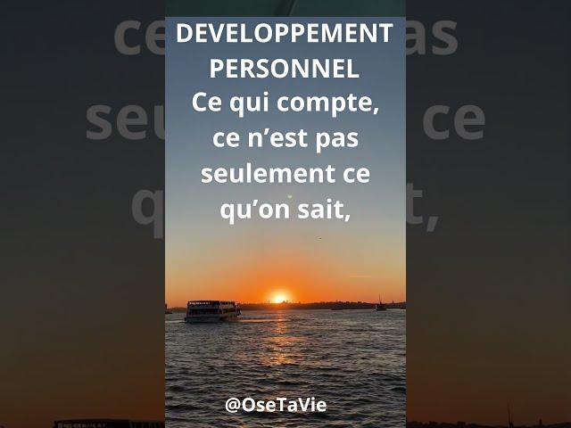 SAVOIR #motivation #entrepreneuriat #successmindset #réussite #developpementpersonnel