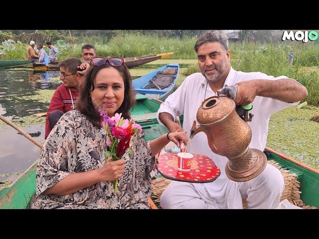 At Kashmir Floating Bazaar Barkha Dutt Meets Mushtaq & His Mohabbat Ki Dukan & Dilawar Flower I J&K