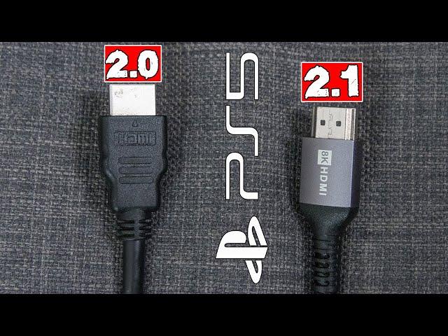 HDMI 2.1 vs 2.0 for PS5 | UPGRADE NECESSARY OR NOT?