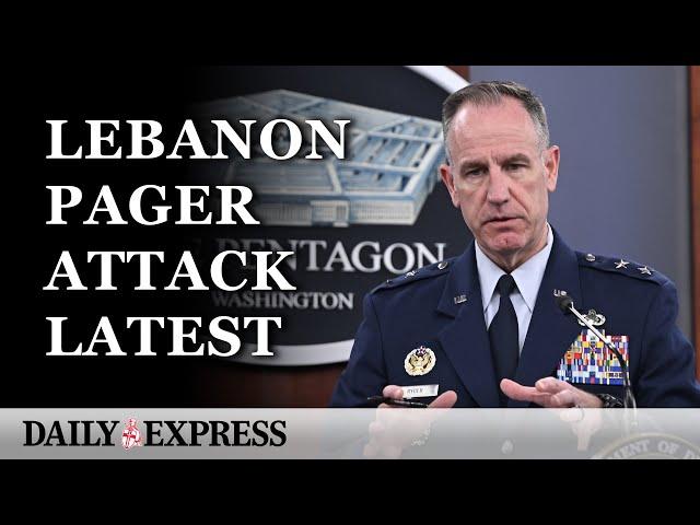 Lebanon: Pentagon denies US involvement in Hezbollah pager attack