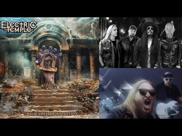 ELECTRIC TEMPLE (WASP/KIX/Lynch Mob) drop new song Big Black Hole off album High Voltage Salvation"