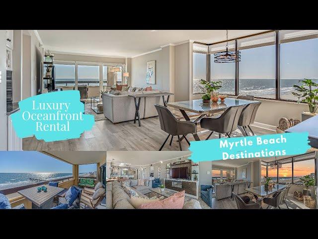 Luxury Oceanfront Airbnb Tour - North Myrtle Beach, SC