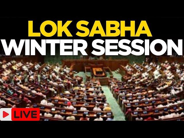 Lok Sabha LIVE | Lok Sabha Winter Session | Winter Session Of The Parliament 2024 | Times Now Live