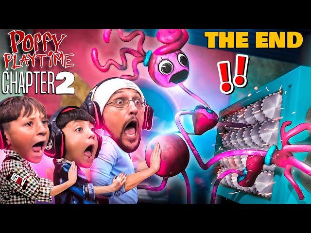 Operation SHRED Mommy Long Legs w/ Huggy Wuggy Scare Cam (FGTeeV x Poppy Playtime Ch2 Part 3)