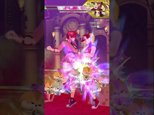 Shermie Inazuma Leg Lariat SNK Heroines Tag Team Frenzy