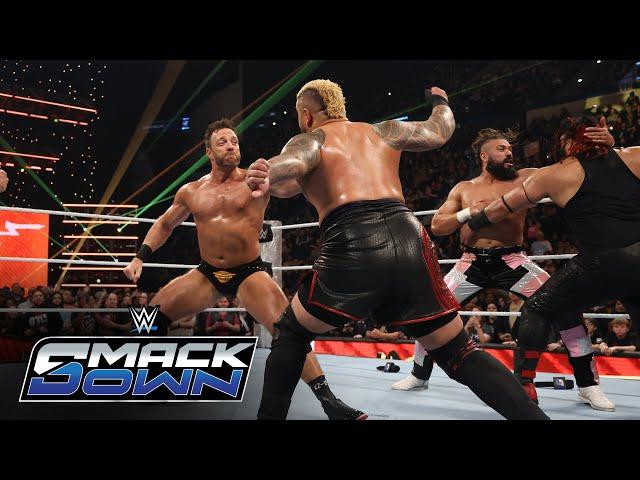 FULL MATCH: Bloodline win big after Shinsuke Nakamura attacks LA Knight: SmackDown, Dec. 20, 2024