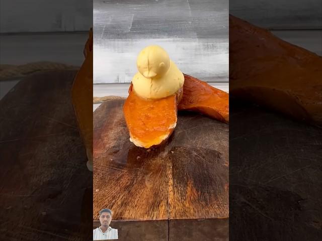 Sweet potato with ducky butter viral foodiebeats foodtrend #shorts #mukbang  #ahtapot #heronpuppy