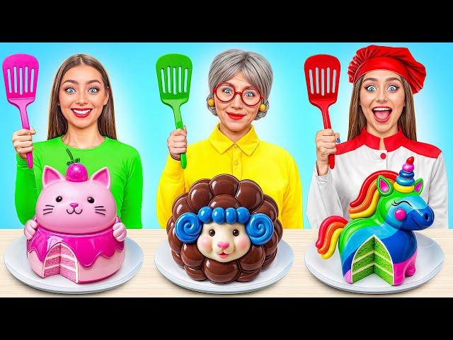 Me vs Grandma Cooking Challenge | Kitchen Hacks and Recipes by Multi DO Joy