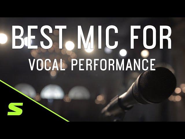 How to choose the best mic for your vocal performance