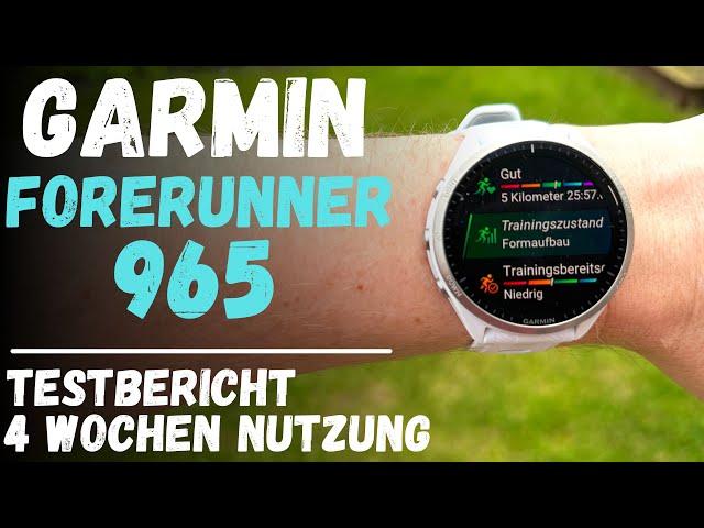 Test Garmin Forerunner 965